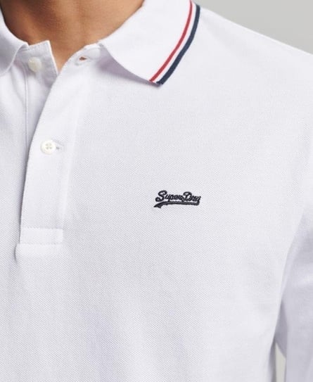 VINTAGE TIPPED L/S POLO