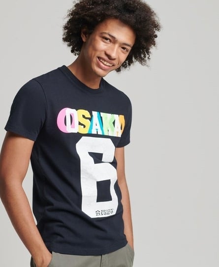 OSAKA 6 HYPER MEN'S BLUE TEE