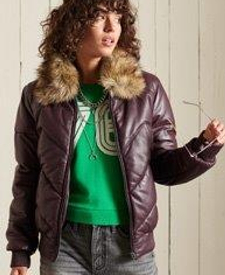 HERITAGE LEATHER PUFFER