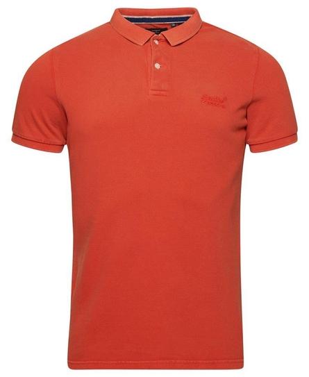 VINT DESTROY MEN'S RED POLO