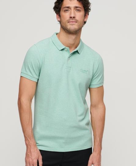 CLASSIC PIQUE MEN'S GREEN POLO