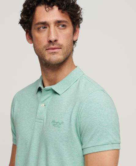 CLASSIC PIQUE MEN'S GREEN POLO