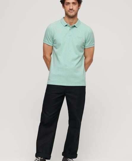 CLASSIC PIQUE MEN'S GREEN POLO