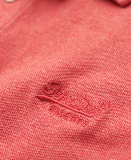 CLASSIC PIQUE MEN'S RED POLO