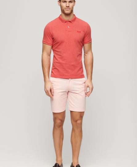 CLASSIC PIQUE MEN'S RED POLO