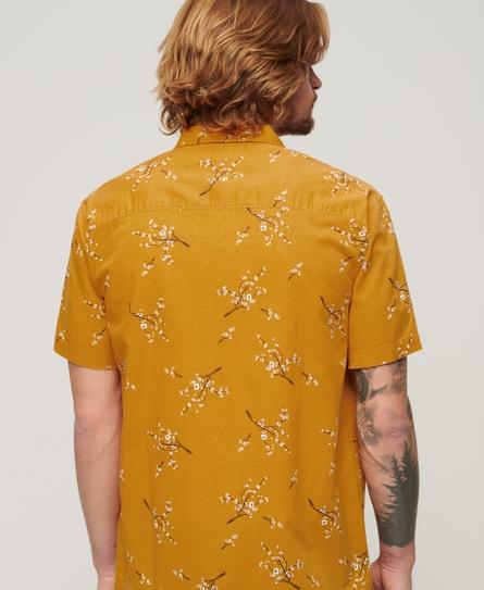 S/S BEACH MEN'S GOLD SHIRT