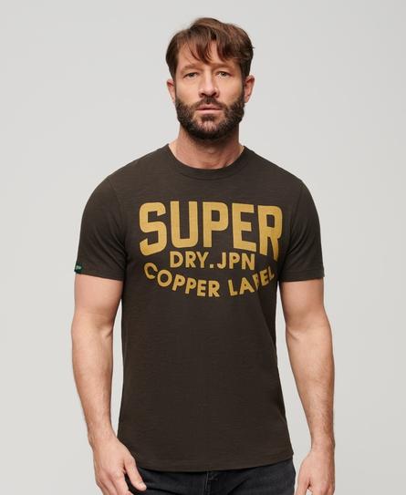 COPPER LABEL WORKWEAR MEN'S BLACK T-SHIRT