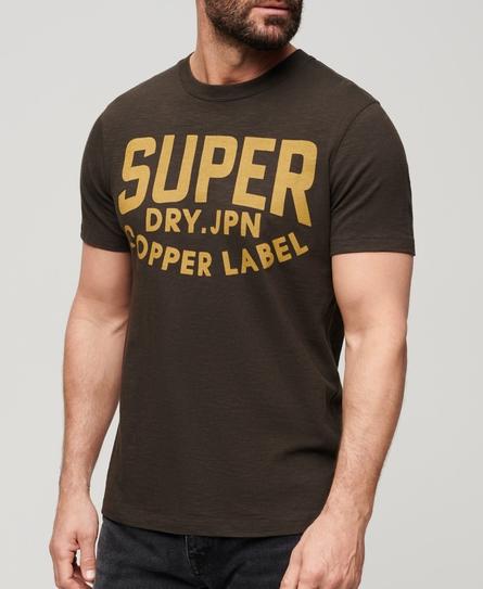 COPPER LABEL WORKWEAR MEN'S BLACK T-SHIRT