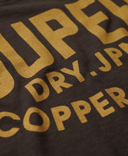 COPPER LABEL WORKWEAR MEN'S BLACK T-SHIRT