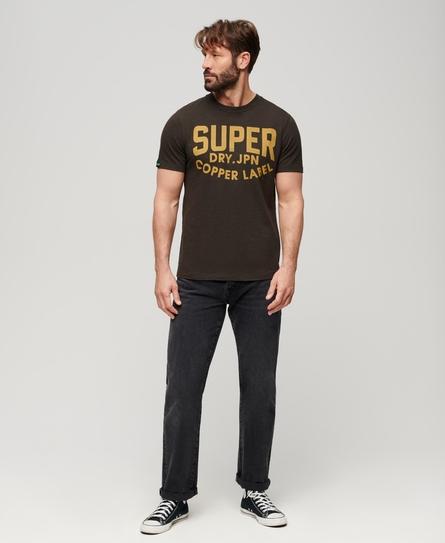 COPPER LABEL WORKWEAR MEN'S BLACK T-SHIRT