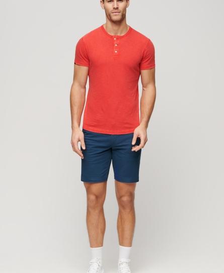 STRETCH CHINO MEN'S BLUE SHORT