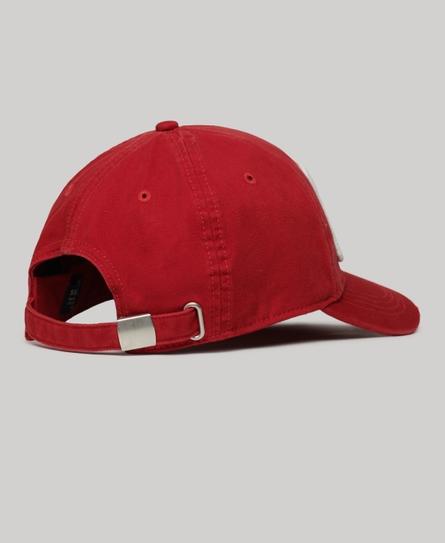 GRAPHIC UNISEX RED TRUCKER CAP