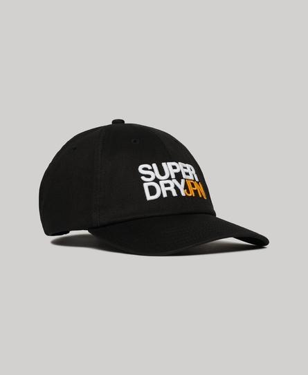 SPORT STYLE  UNISEX BLACK BASEBALL CAP