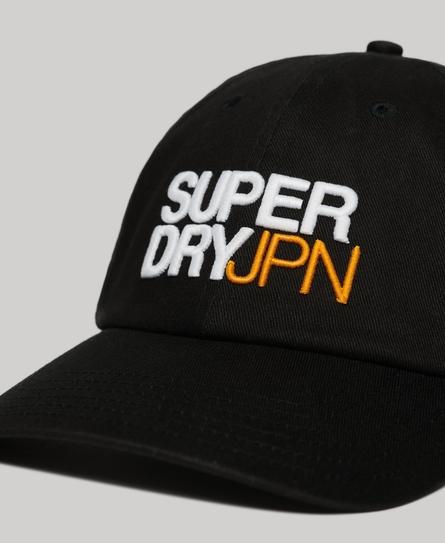 SPORT STYLE  UNISEX BLACK BASEBALL CAP