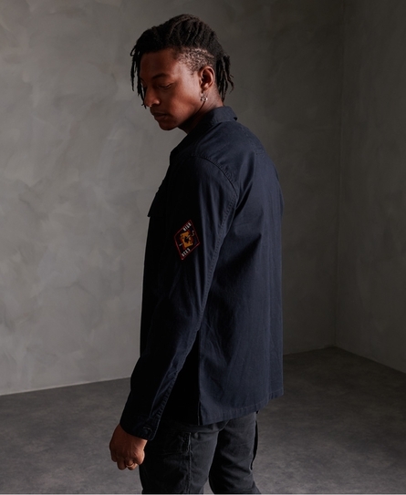 CORE MILITARY PATCHED L/S SHIRT