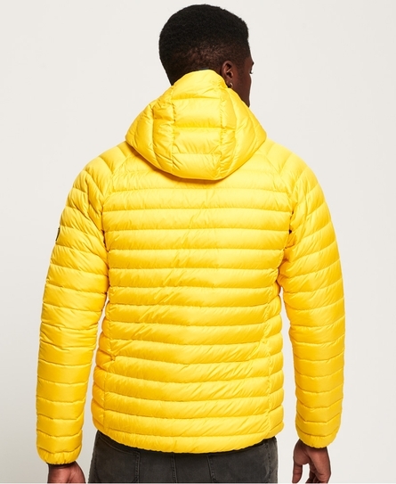 DOWN RADAR MIX QUILT JACKET