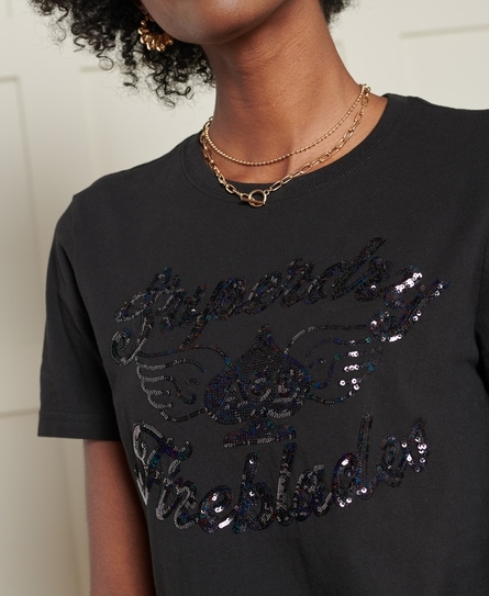 Sequin Entry Tee