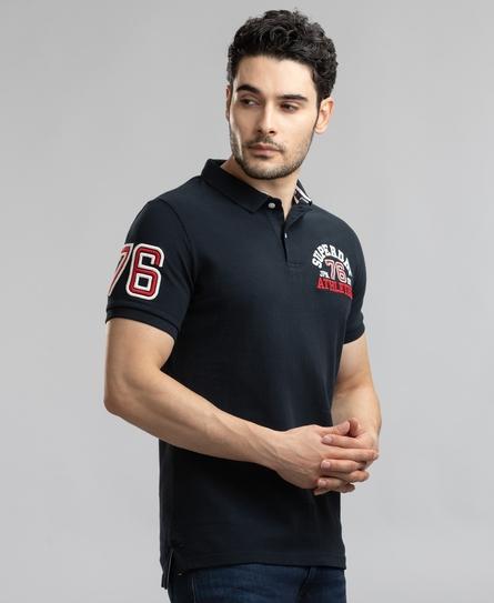 CLASSIC SUPERSTATE S/S MEN'S BLUE POLO