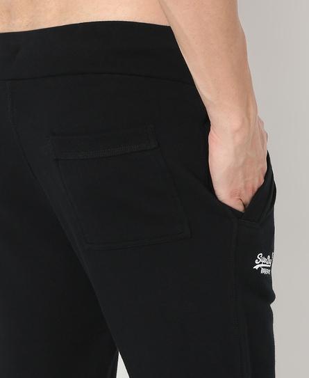 VINTAGE LOGO EMB UB MEN'S BLACK JOGGER