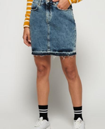 DENIM MINI SKIRT