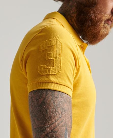 VINTAGE SUPERSTATE S/S MEN'S YELLOW POLO