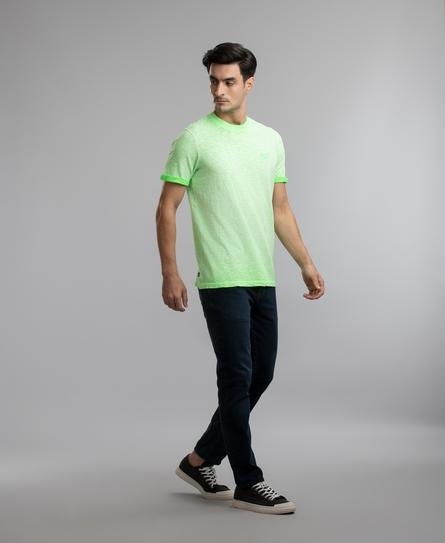 LOW ROLLER MEN'S GREEN T-SHIRT