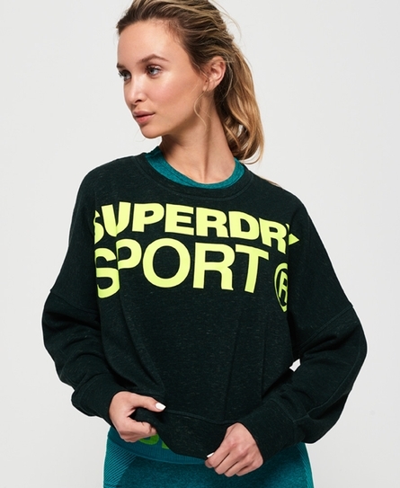 Superdry Botanical Green & Lemonade Sweatshirts