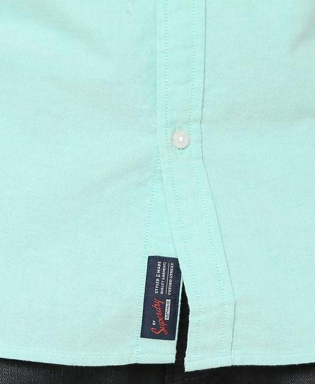 S/S Classic Oxford  MEN'S GREEN SHIRT