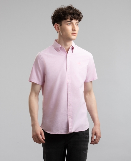 S/S CLASSIC OXFORD MEN'S PINK SHIRTS