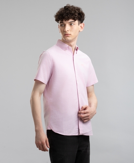 S/S CLASSIC OXFORD MEN'S PINK SHIRTS