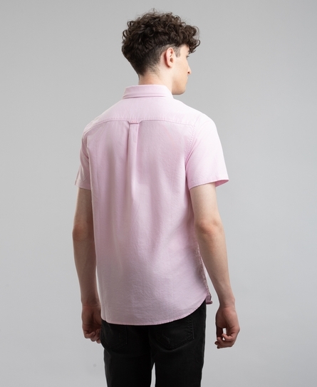 S/S CLASSIC OXFORD MEN'S PINK SHIRTS