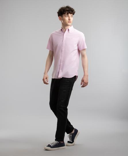 S/S CLASSIC OXFORD MEN'S PINK SHIRTS