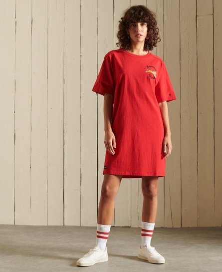 CNY GRAPHIC TEE DRESS