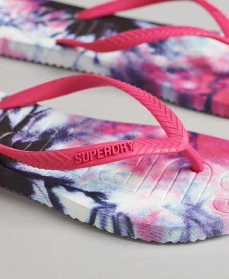 CODE TIE DYE FLIP FLOP