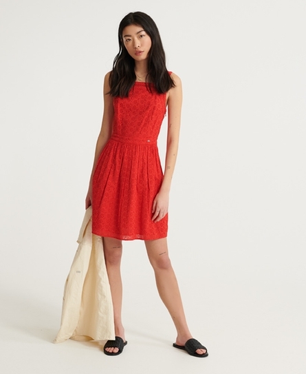 BLAIRE BRODERIE DRESS