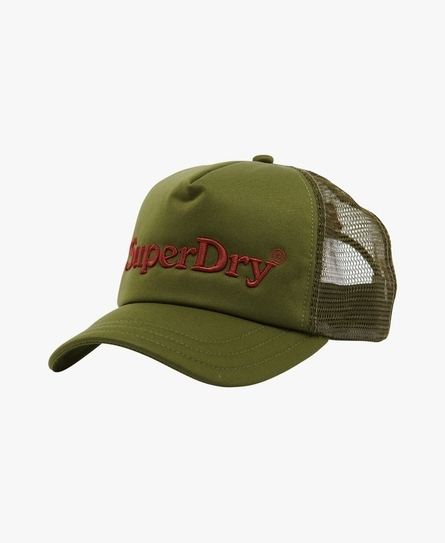 GRAPHIC TRUCKER WOMEN'S GREEN CAP