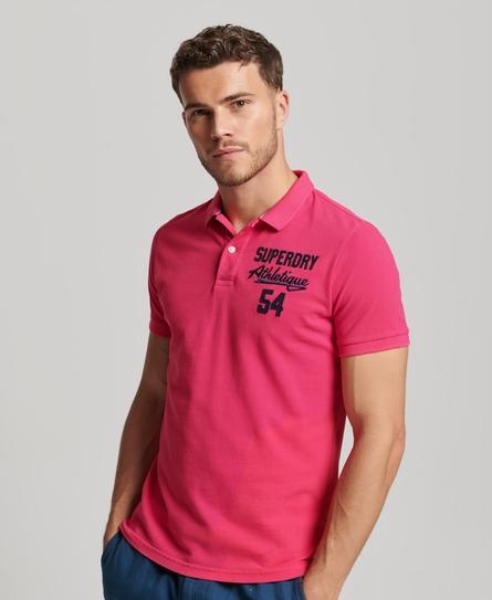 VINTAGE SUPERSTATE MEN'S PINK POLO