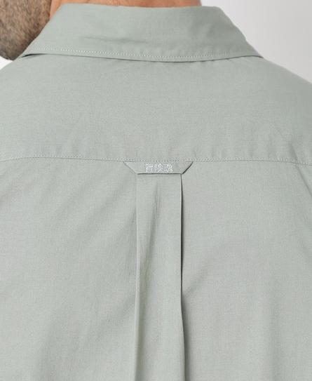 PREMIUM STRETCH L/S MEN'S GREEN SHIRT